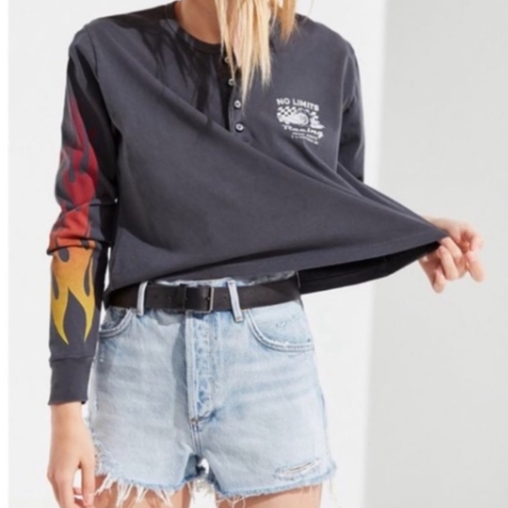 Urban Outfitters cropped shirt
